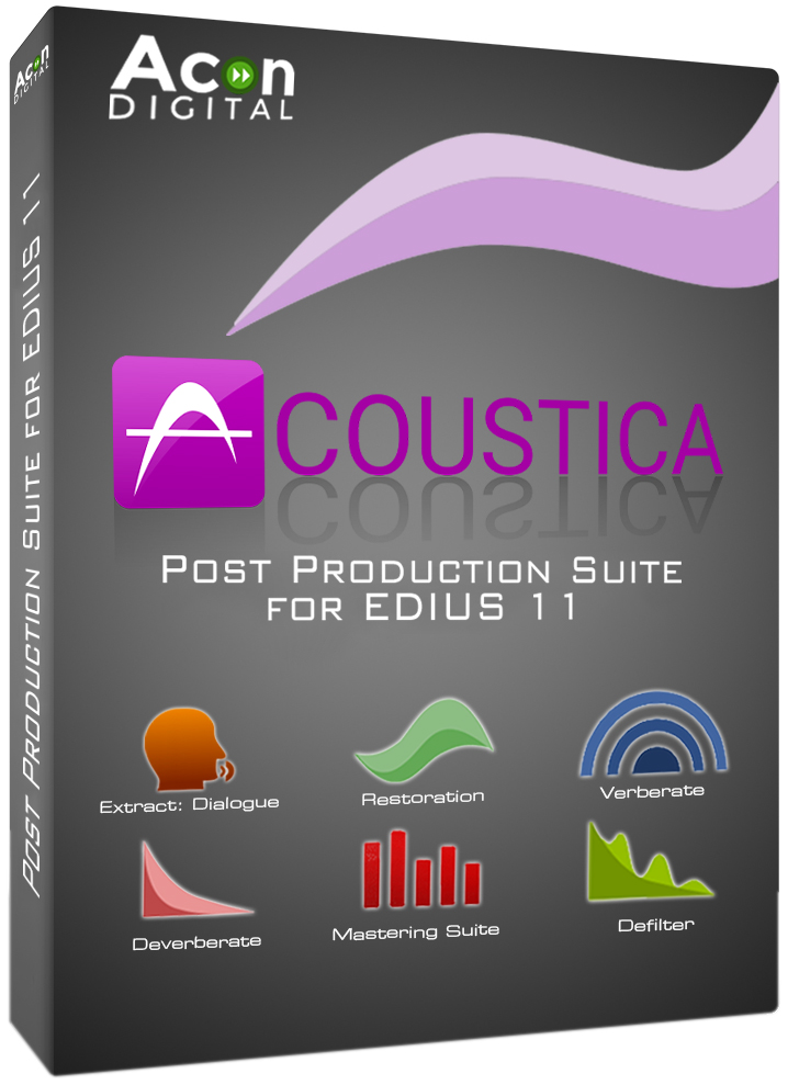 EDIUS X ACOUSTICA